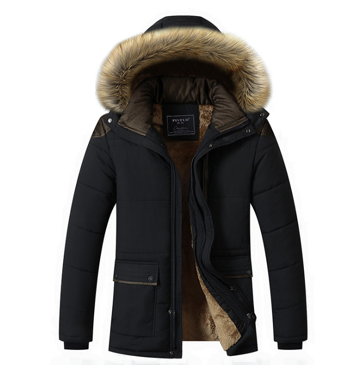Winter Cotton Hooded Down Coat - DromedarShop.com Online Boutique