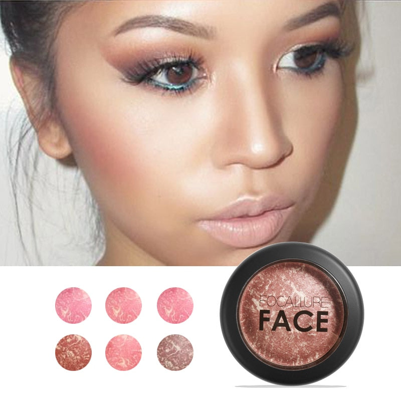 FOCALLURE  6 Colors Bronzer  Face Contour Make Up DromedarShop.com Online Boutique