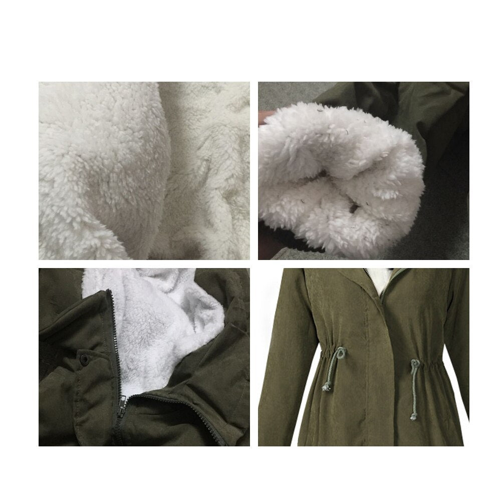 Women Parkas Winter Coat DromedarShop.com Online Boutique