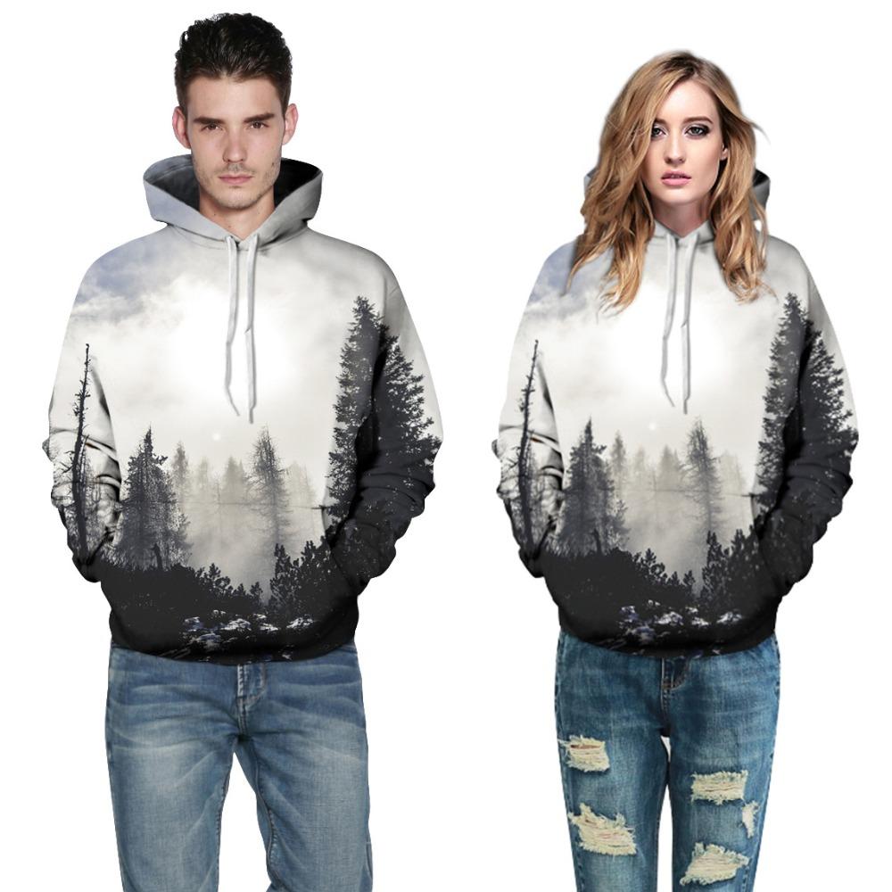 Forest 3d Printing Hoodies Sweatshirts for Men Women - DromedarShop.com Online Boutique