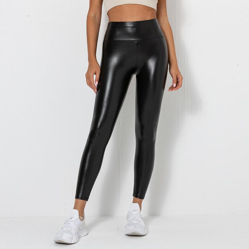 Slim Fit Vegan Leather Pants - DromedarShop.com Online Boutique