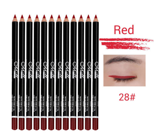 12Colors Eye Make-Up Eyeliner Pencil Waterproof DromedarShop.com Online Boutique