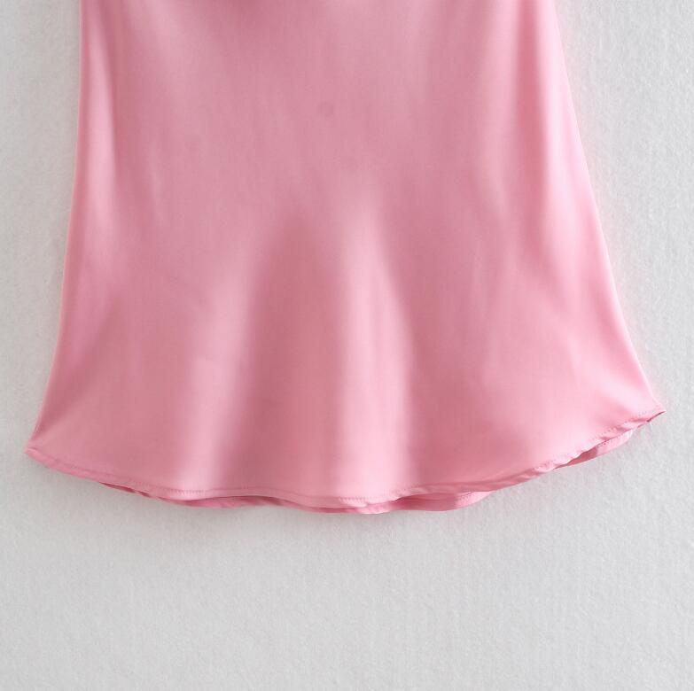 Summer Satin Women's Dress - DromedarShop.com Online Boutique