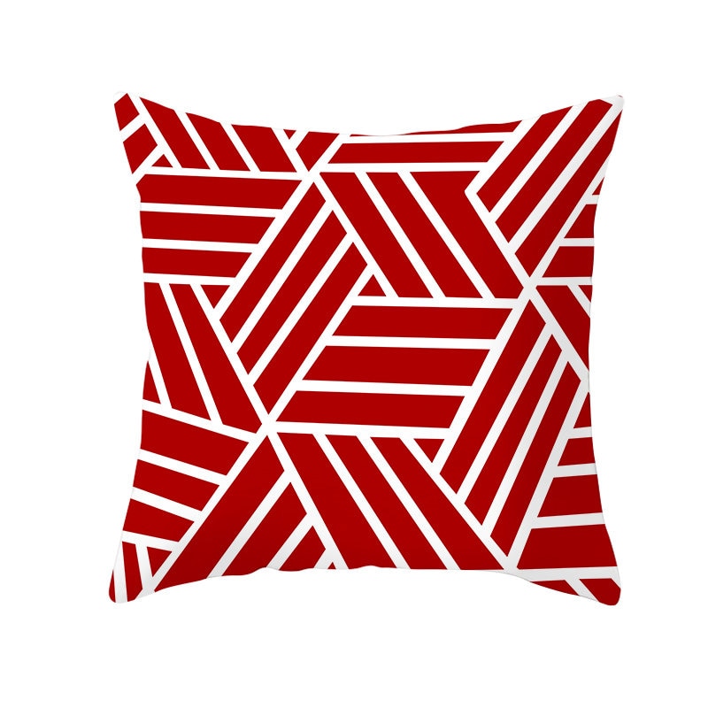 Red Cushon-Throw Pillow Cover-Home Decor Collection DromedarShop.com Online Boutique