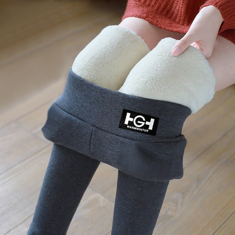 Extra Thick HG Standard Pocket Cashmere Leggings For Women In Winter - DromedarShop.com Online Boutique