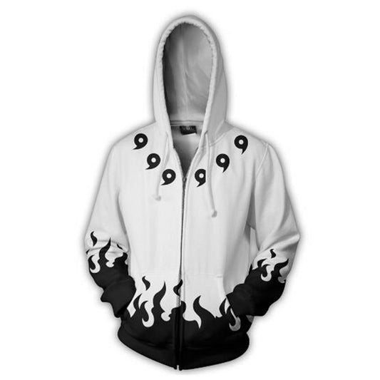 Unisex 3D print White Black Streetwear Hoodies - DromedarShop.com Online Boutique