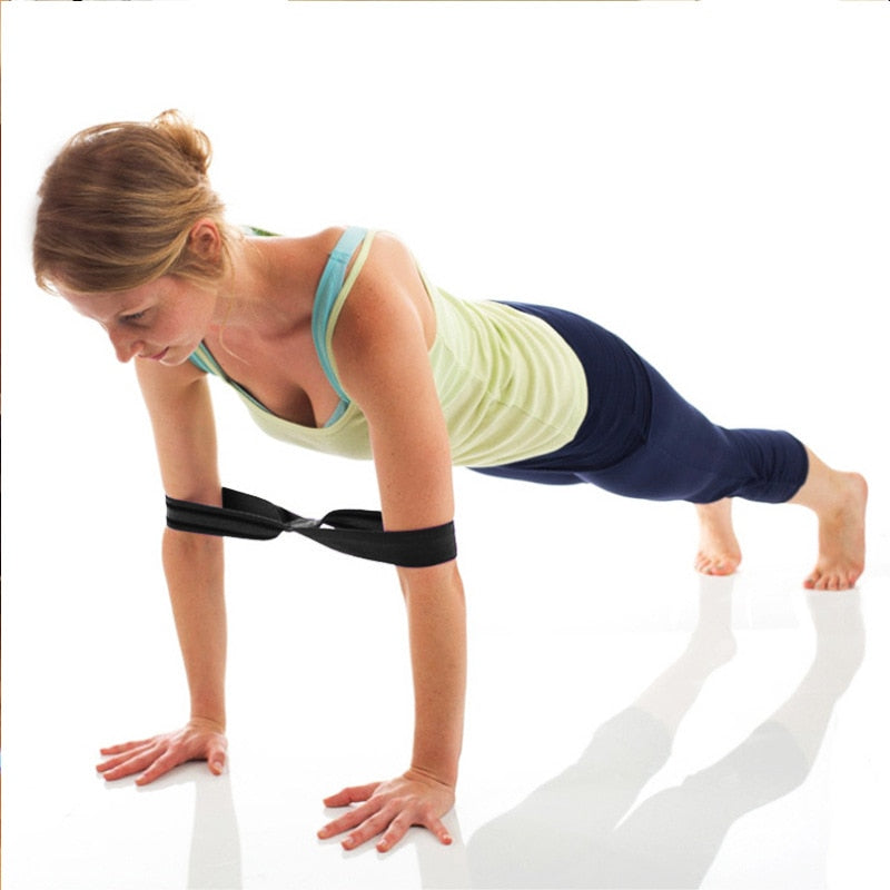 Yoga Stretch Strap Belt 8-shaped Women Pull Up Bands - DromedarShop.com Online Boutique