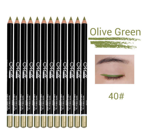 12Colors Eye Make-Up Eyeliner Pencil Waterproof DromedarShop.com Online Boutique