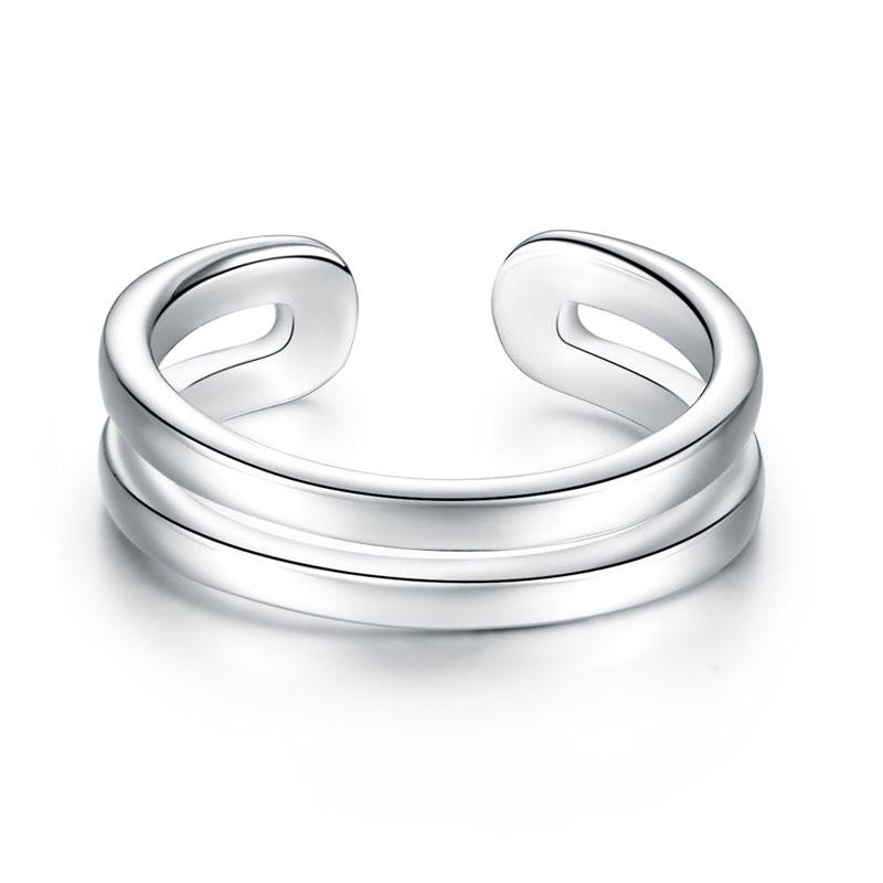Adjustable Kids Solid 925 Sterling Silver Ring Jewelry DromedarShop.com Online Boutique