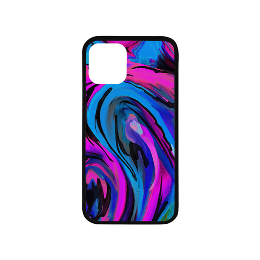 Rubber Case for iPhone 11 Pro 5.8" Aurora Borealis custom design DromedarShop.com Online Boutique