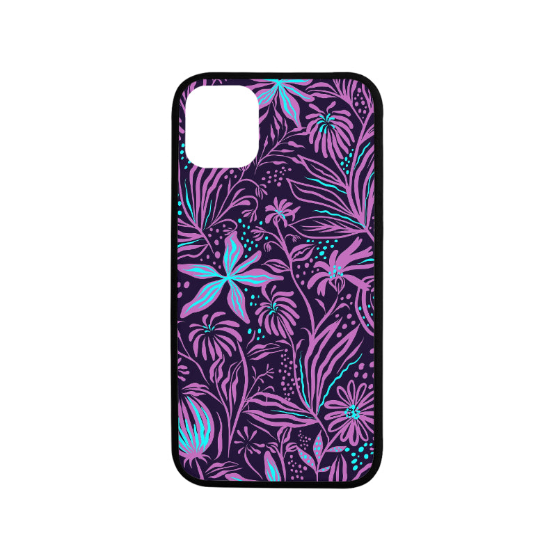 Rubber Case for iPhone 11 6.1"  Purple sheets custom design DromedarShop.com Online Boutique