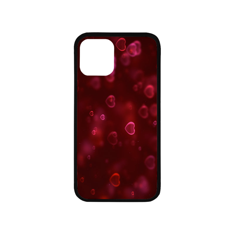 Rubber Case for iPhone 11 Pro 5.8" Red Heart custom design DromedarShop.com Online Boutique