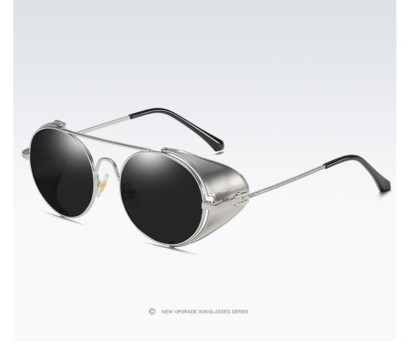 Unisex Round Fashion Retro Vintage Sunglasses DromedarShop.com Online Boutique