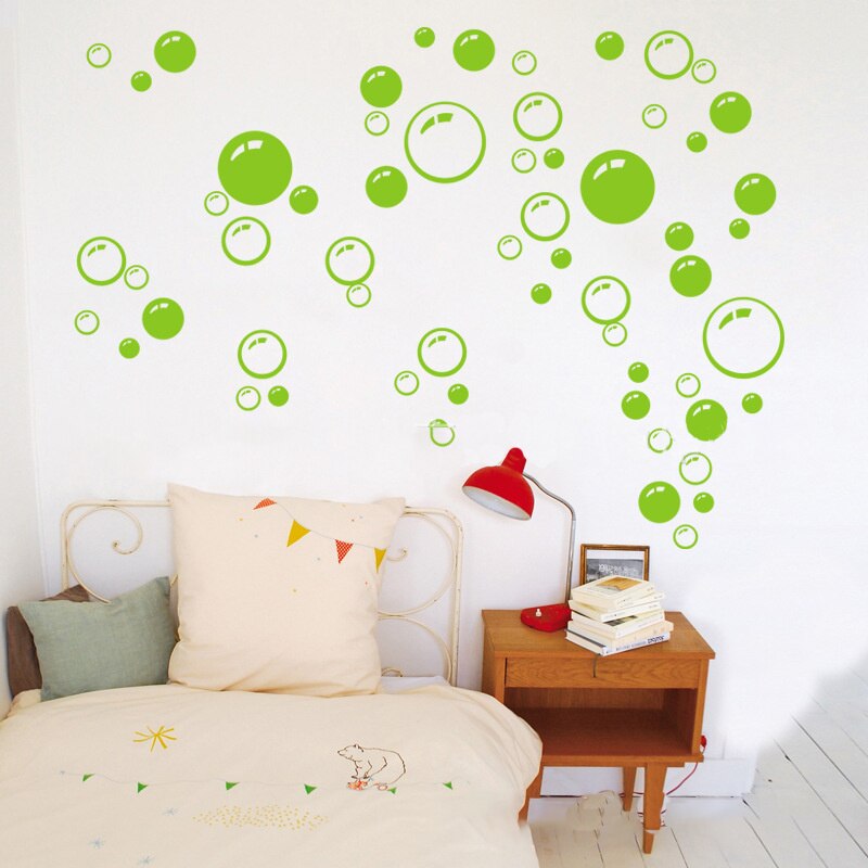 Bubbles Circle, for Bathroom, Wall, Window, Shower-Glass, Decor Sticker DromedarShop.com Online Boutique