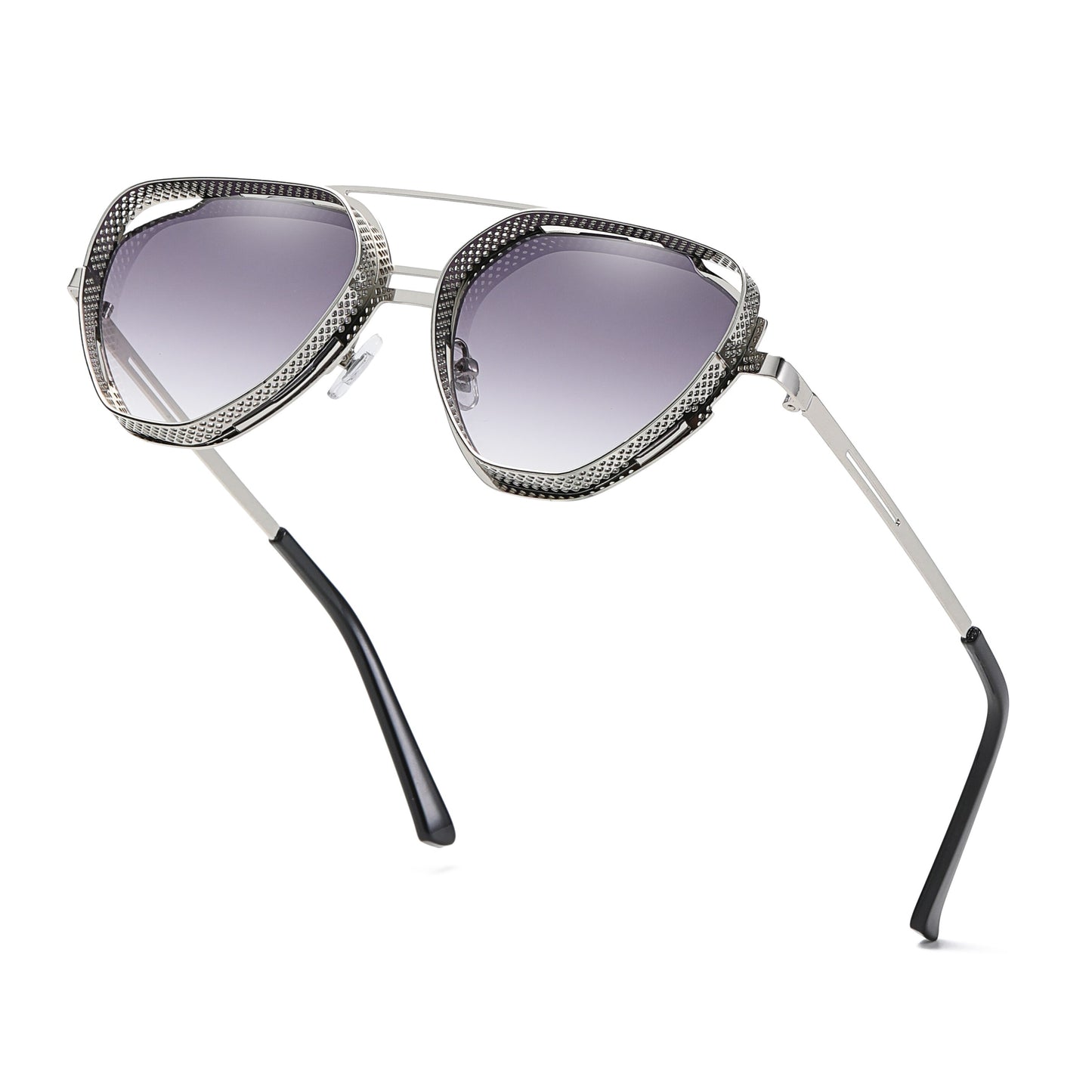 Steampunk Unisex Fashion Metal Vintage High Quality UV400 Sunglasses DromedarShop.com Online Boutique