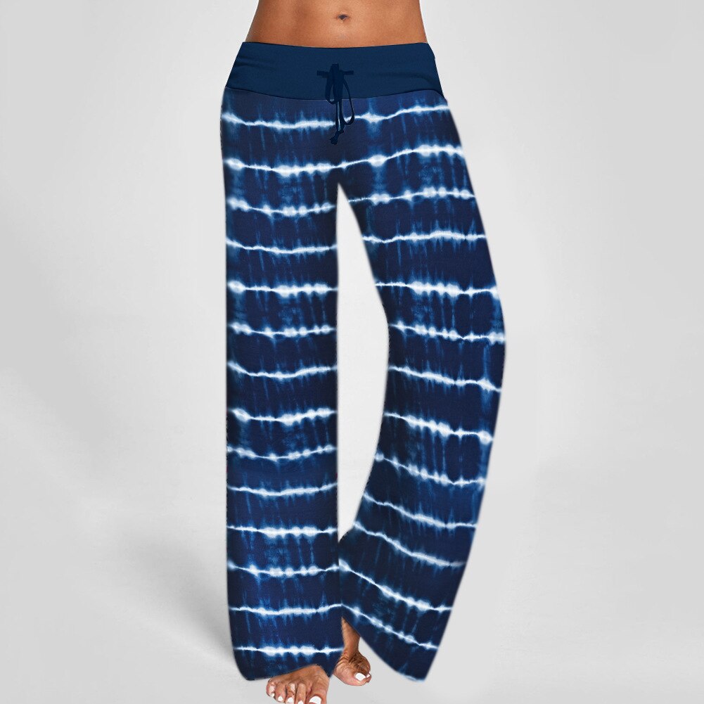Striped Printed Long Pants - DromedarShop.com Online Boutique