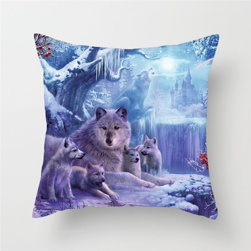Animal Painting -Throw Pillows-Home Decor Collection DromedarShop.com Online Boutique