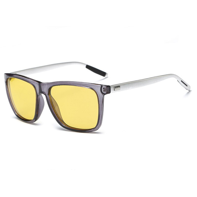 Retro Square Polarized Night Vision Driving Polarized Unisex Sunglasses DromedarShop.com Online Boutique