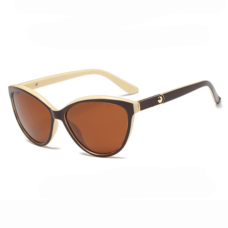 Womens Cat Eye Oversized Luxury Polarized Sunglasses DromedarShop.com Online Boutique