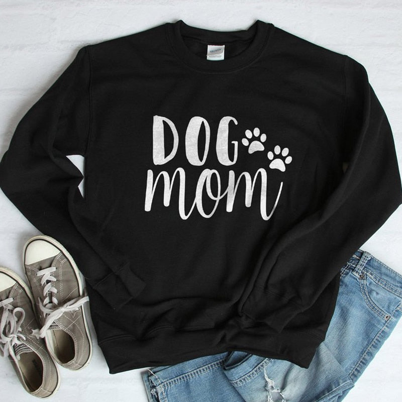 Dog Mom Women's Sweatshirt DromedarShop.com Online Boutique