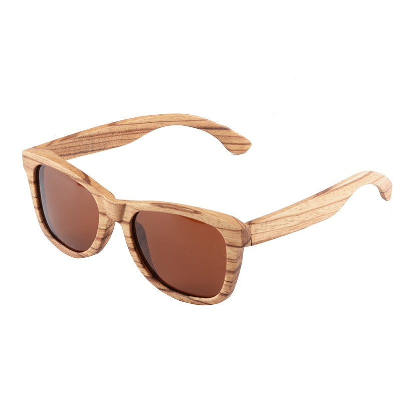 Bamboo Wooden Polarized Unisex Sunglasses mod.VI DromedarShop.com Online Boutique