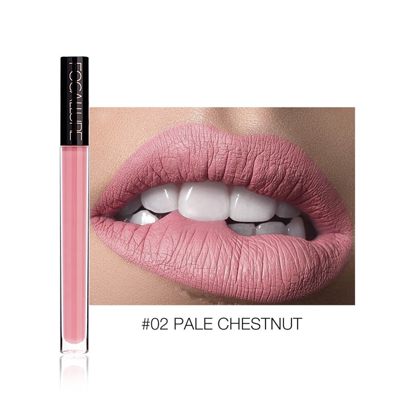 Liquid Matte Lip Tint Pigment Waterproof Nude Gloss Kiss-proof Lipstick DromedarShop.com Online Boutique