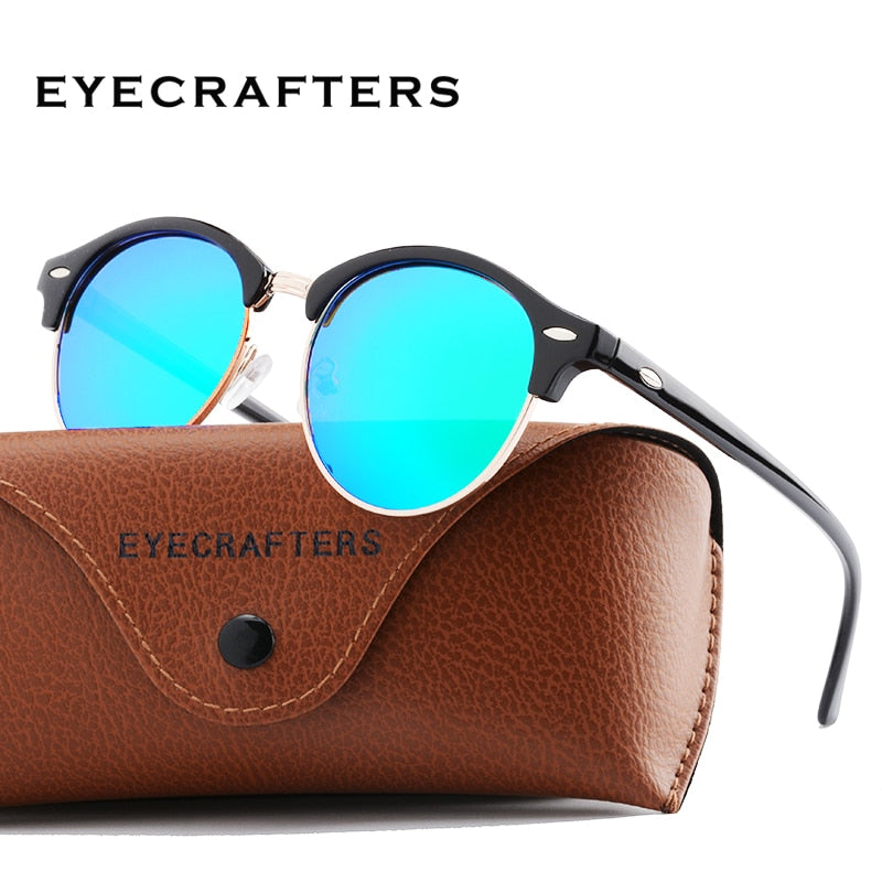 Polarized Round Unisex Sunglasses DromedarShop.com Online Boutique