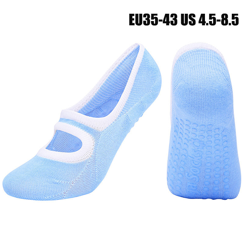 Women High Quality Pilates Socks Anti-Slip Breathable Backless Yoga Socks DromedarShop.com Online Boutique