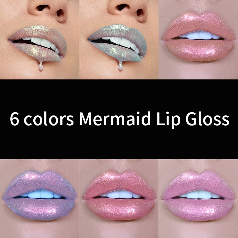 Plump Makeup Waterproof Long Lasting Holographic Matte Liquid Lip Gloss DromedarShop.com Online Boutique