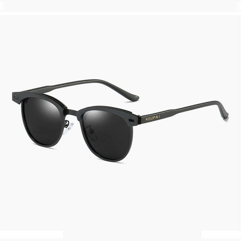 Retro Polarized Vintage Alloy Fashion UV400 Mirrored Sunglasses DromedarShop.com Online Boutique