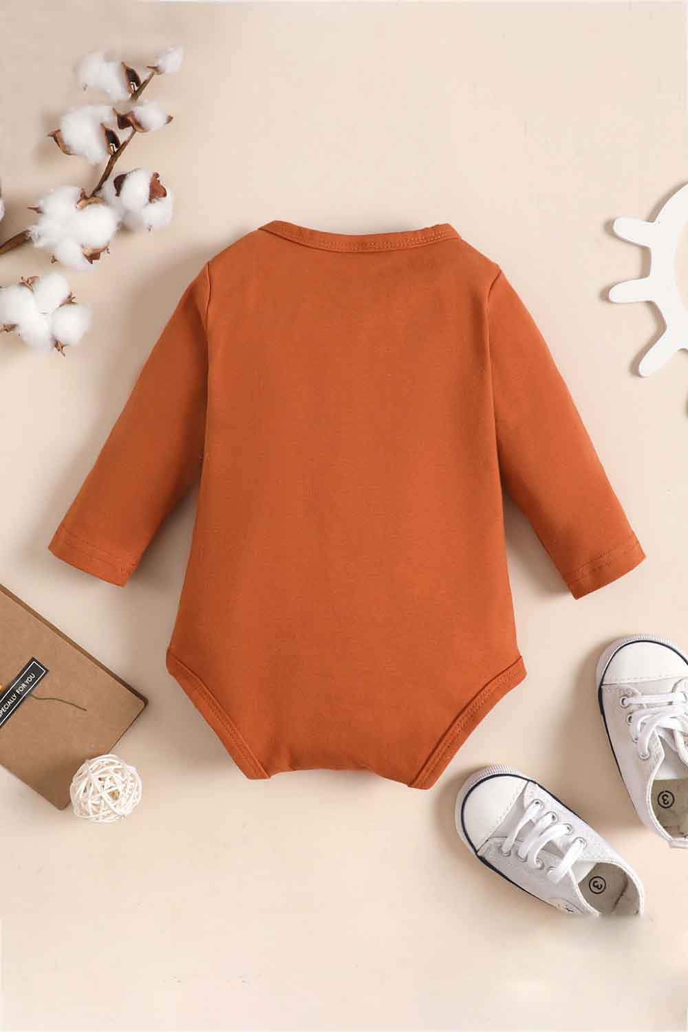 Baby Graphic Long Sleeve Bodysuit - DromedarShop.com Online Boutique