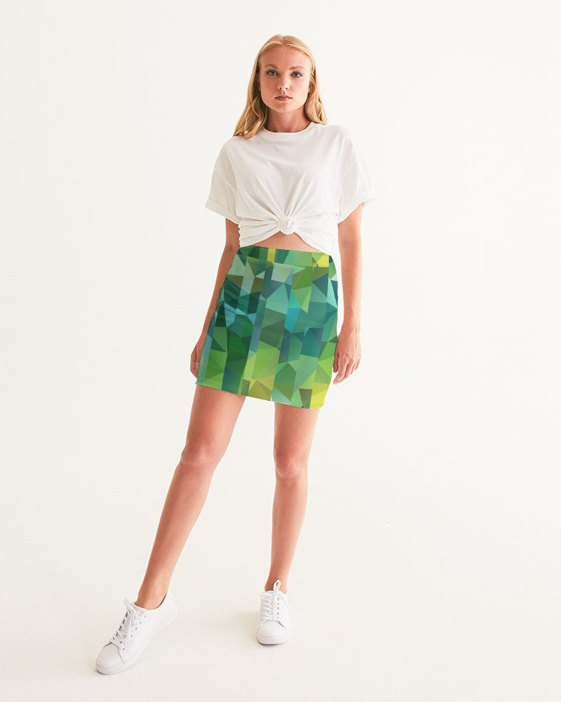 Green Line 101 Women's Mini Skirt DromedarShop.com Online Boutique