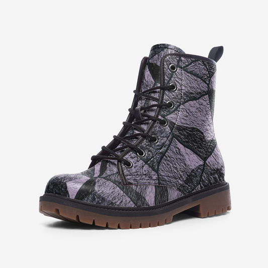 Purple Lava Casual Leather Lightweight Unisex Boots DromedarShop.com Online Boutique