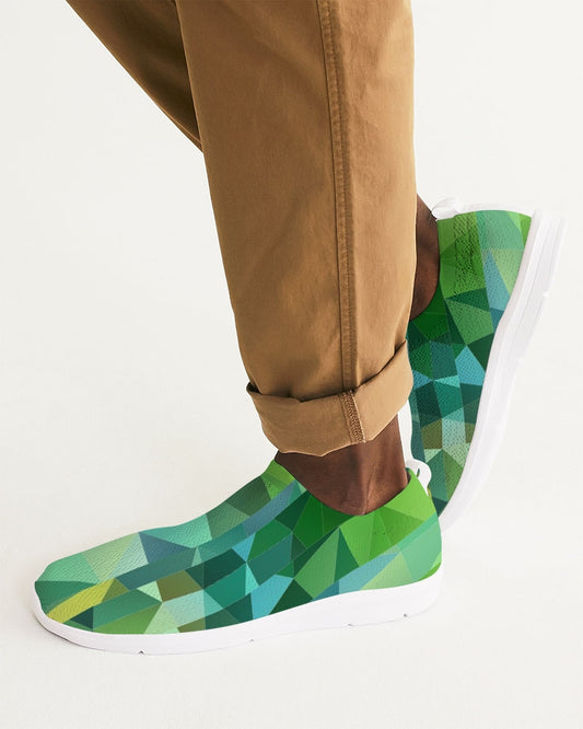 Green Line 101 Men's Slip-On Flyknit Shoe DromedarShop.com Online Boutique