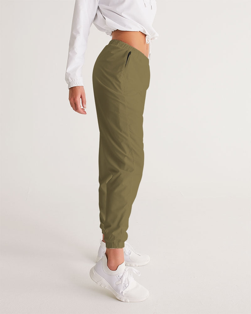 Love Olive Green Women's Track Pants DromedarShop.com Online Boutique