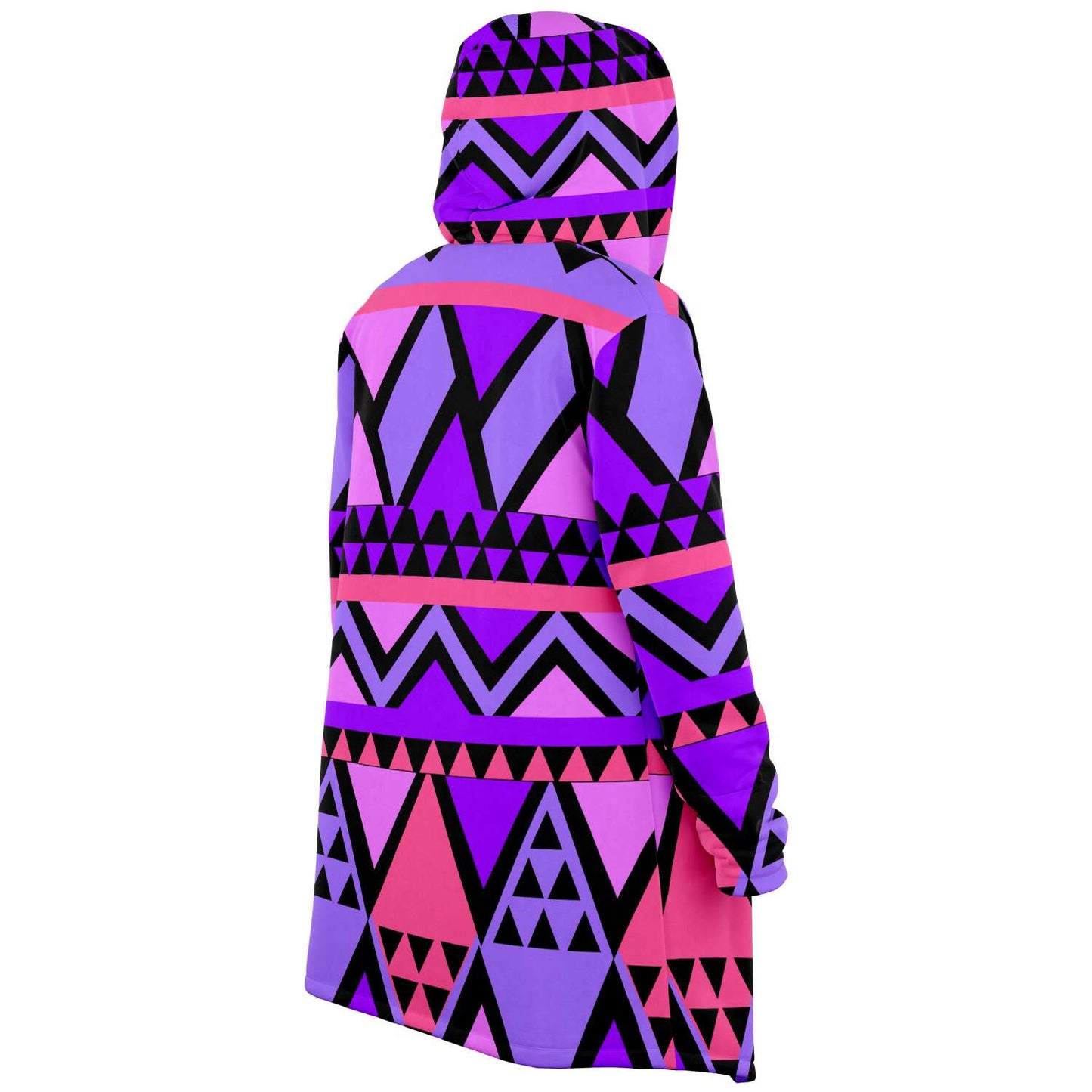 Maori Seamless Purple Microfleece Cloak DromedarShop.com Online Boutique