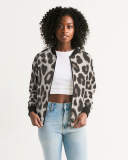 Leopard Women's Bomber Jacket DromedarShop.com Online Boutique
