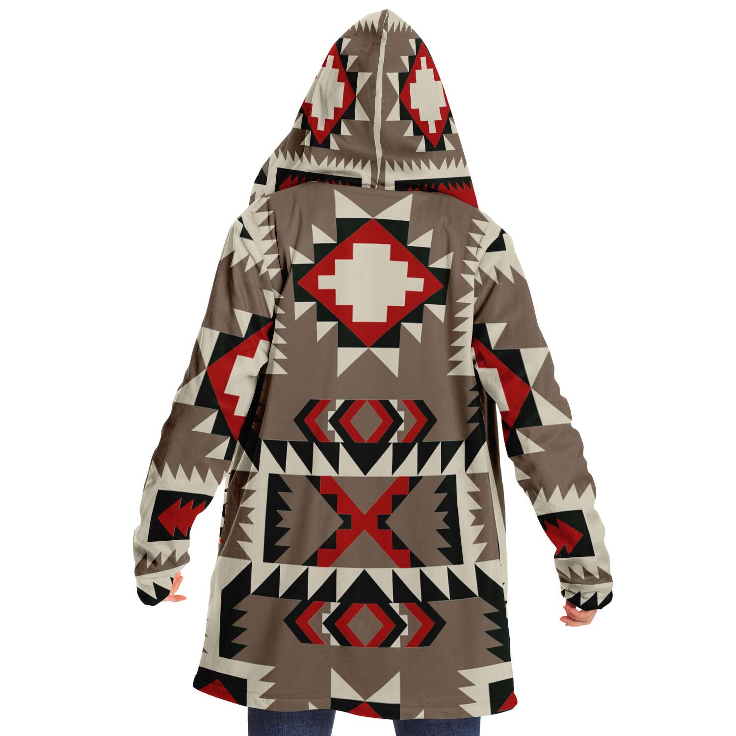 Native North American Navajo Microfleece Cloak DromedarShop.com Online Boutique