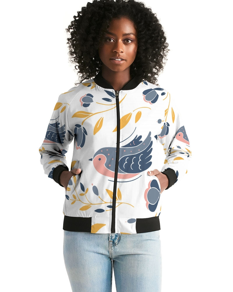 Summer Wind Women's Bomber Jacket DromedarShop.com Online Boutique