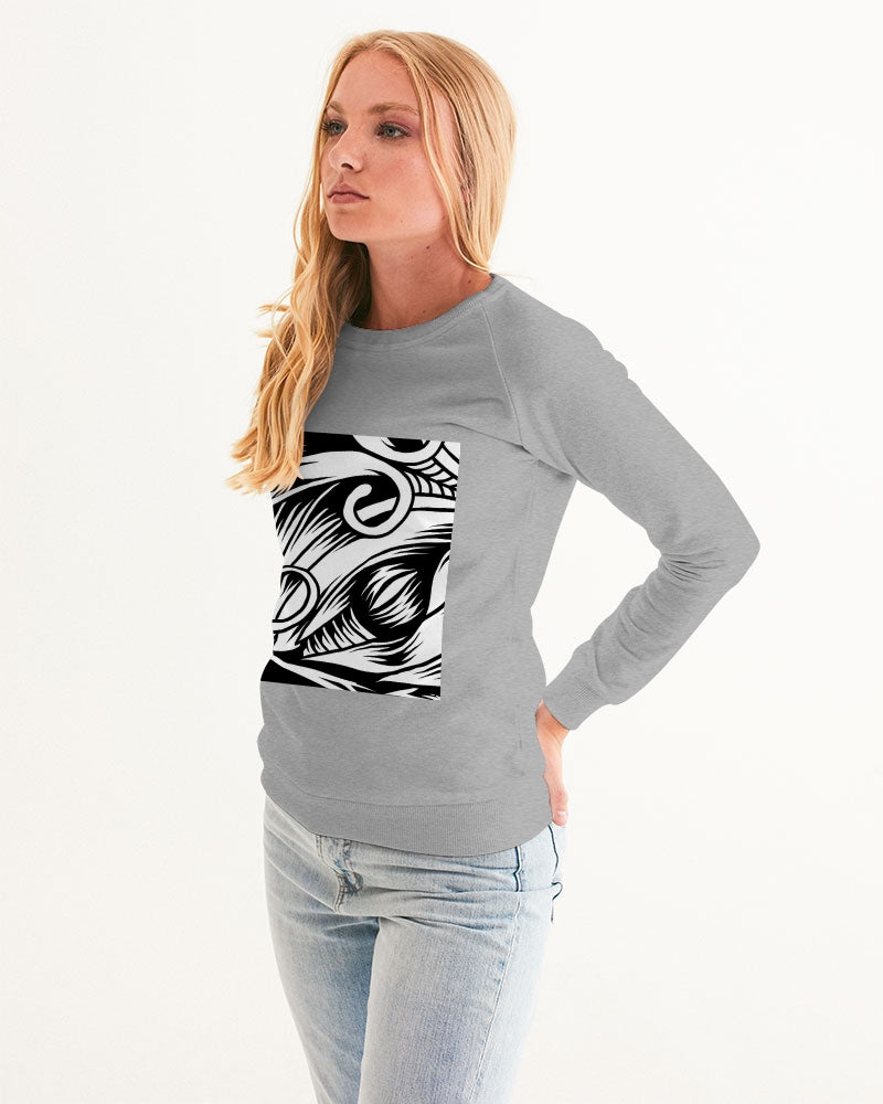 Maori Mask Collection Women's Graphic Sweatshirt DromedarShop.com Online Boutique
