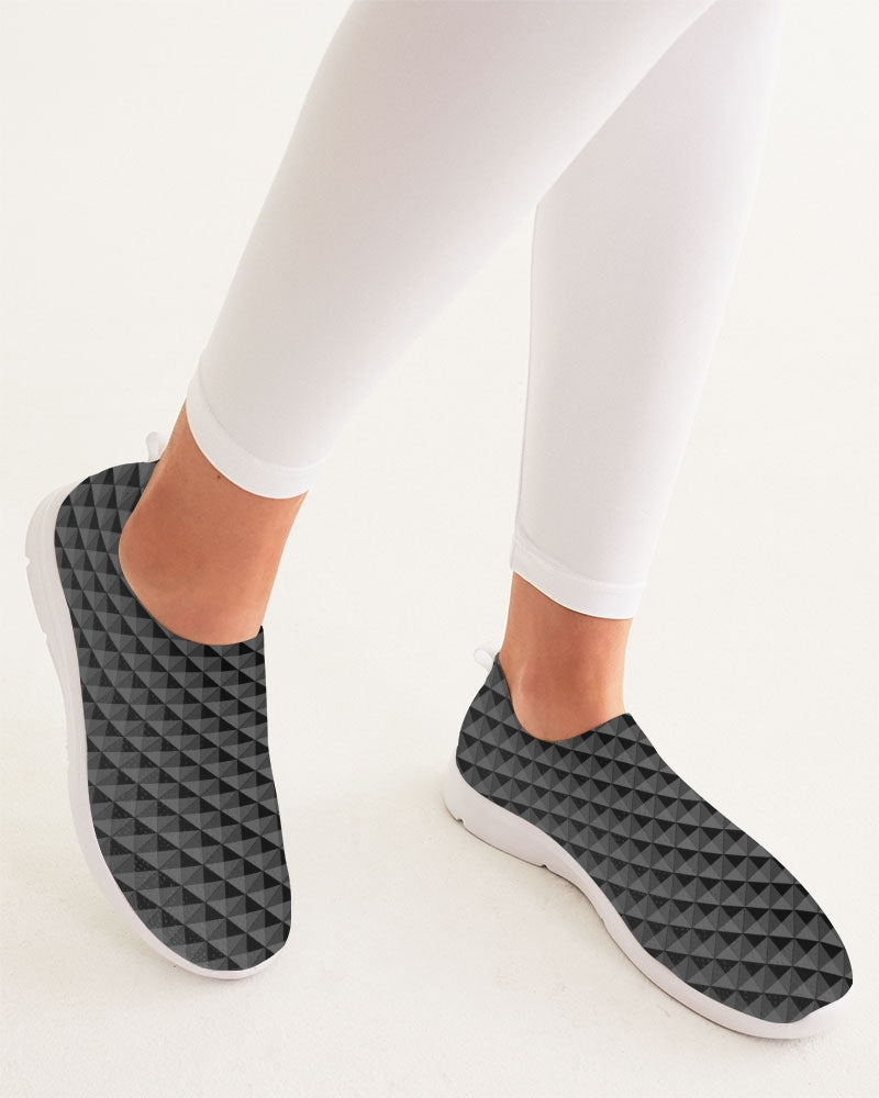 Black Carbon Women's Slip-On Flyknit Shoe - DromedarShop.com Online Boutique