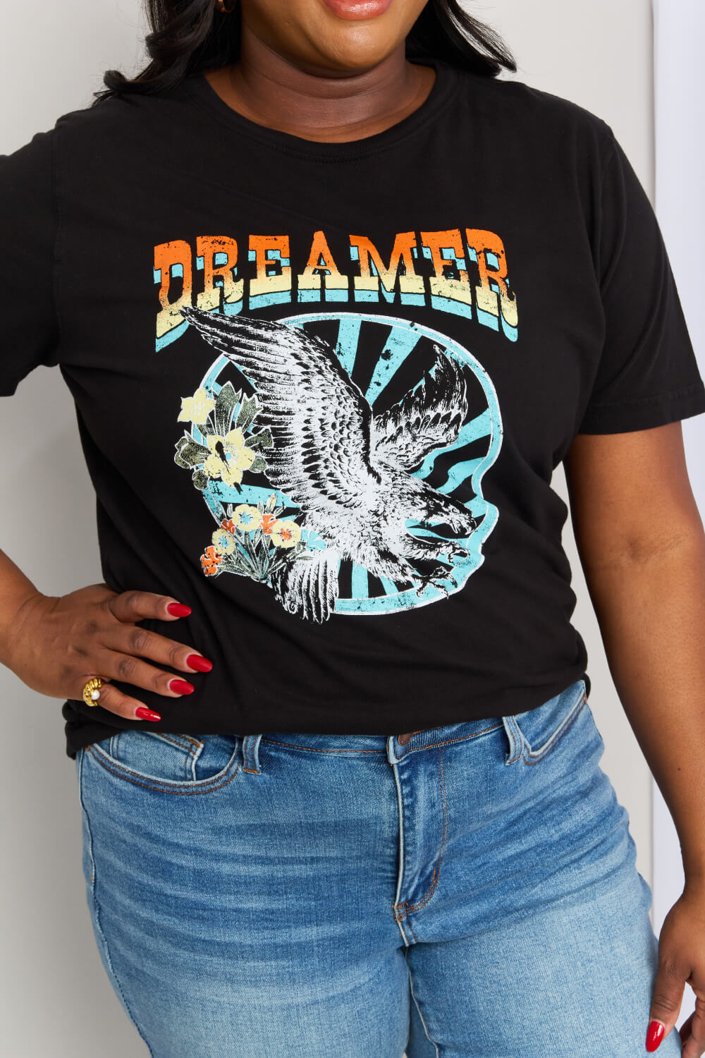 Full Size DREAMER Graphic T-Shirt DromedarShop.com Online Boutique