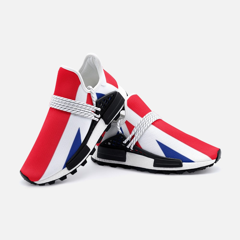 Great Britain Flag Unisex Lightweight Sneaker S-1 Boost DromedarShop.com Online Boutique