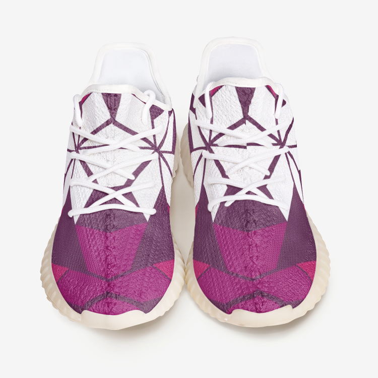 Aztec Purple pattern Unisex Lightweight Sneaker YZ Boost DromedarShop.com Online Boutique