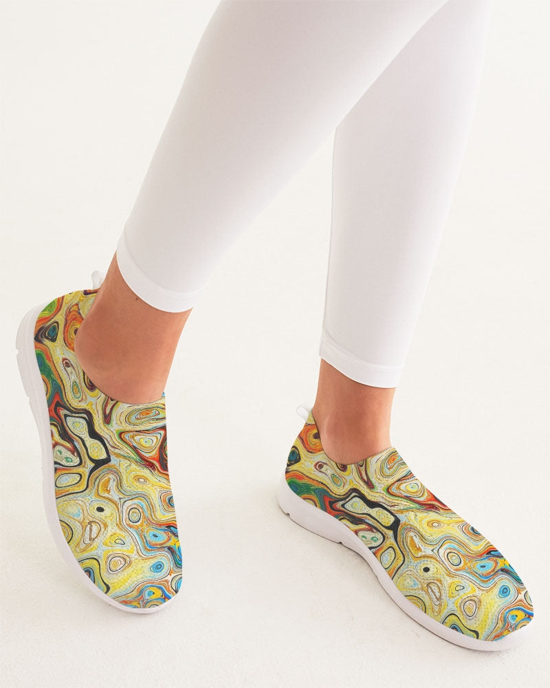 You Like Colors Women's Slip-On Flyknit Shoe DromedarShop.com Online Boutique