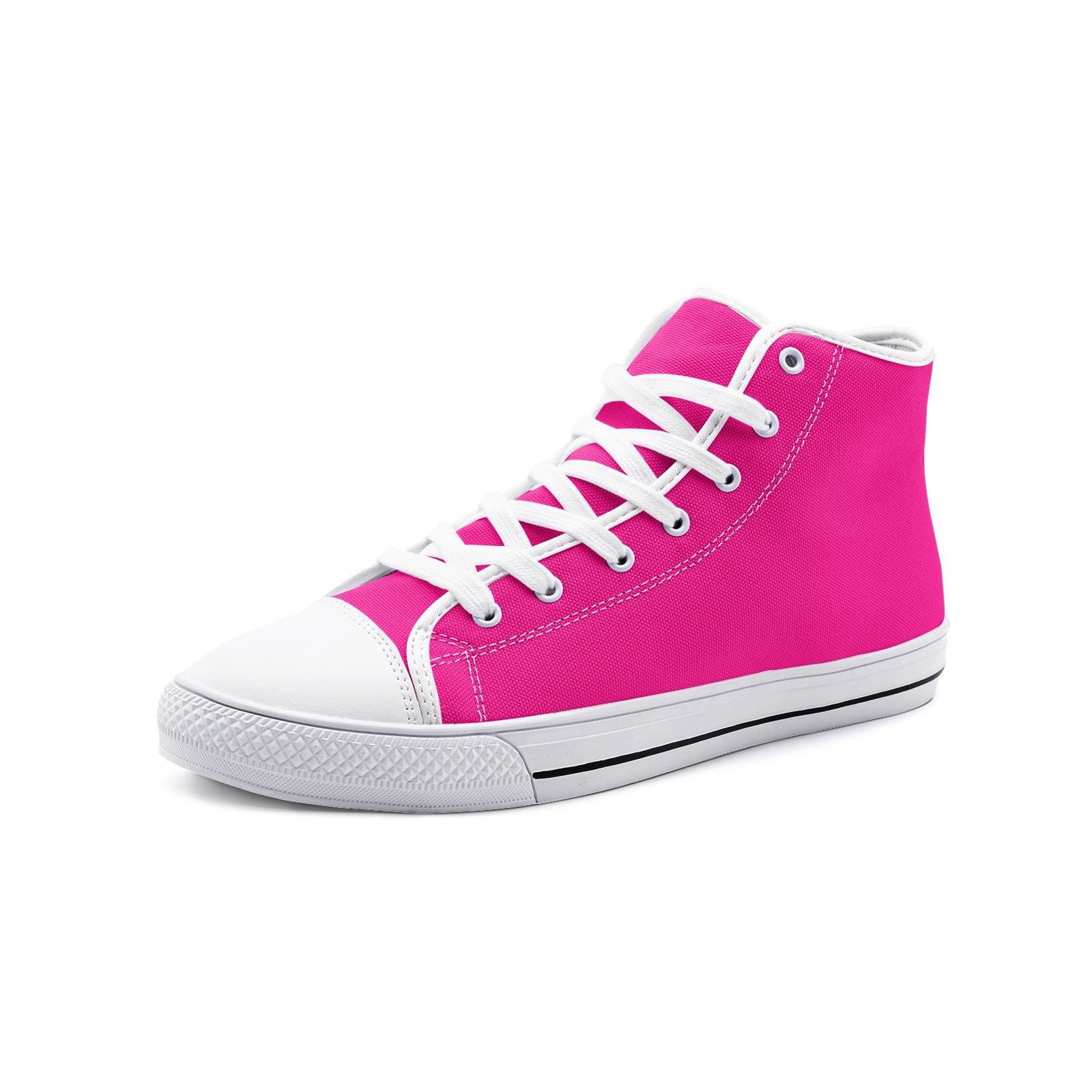 Pinky Unisex High-Top Canvas Shoes DromedarShop.com Online Boutique