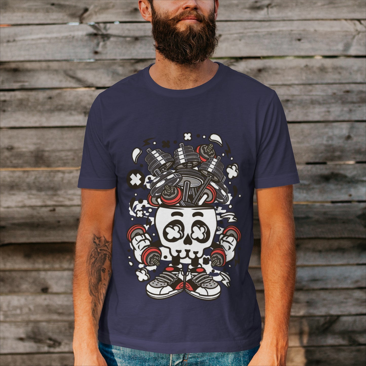 Army Skull Head T-Shirt DromedarShop.com Online Boutique