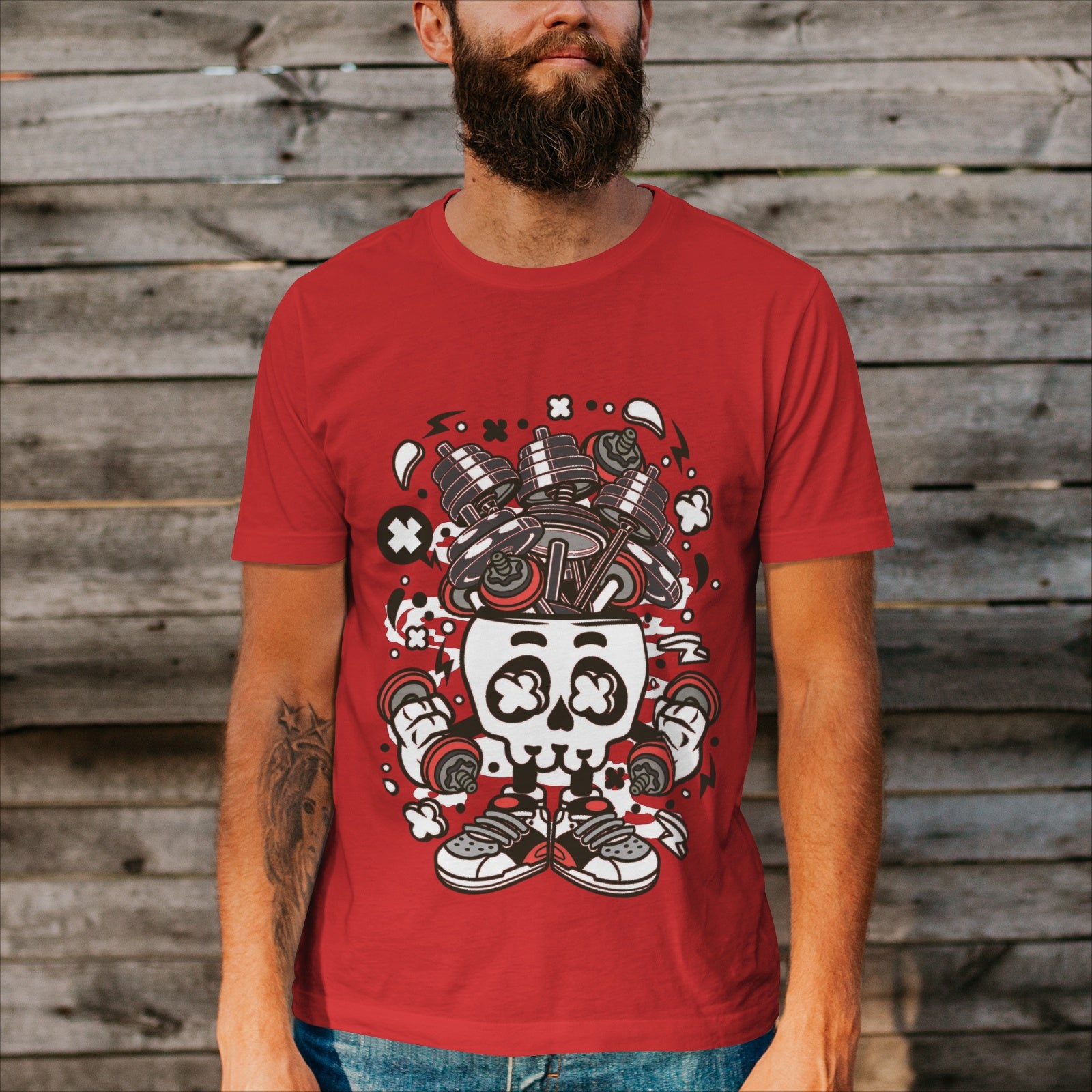 Army Skull Head T-Shirt DromedarShop.com Online Boutique