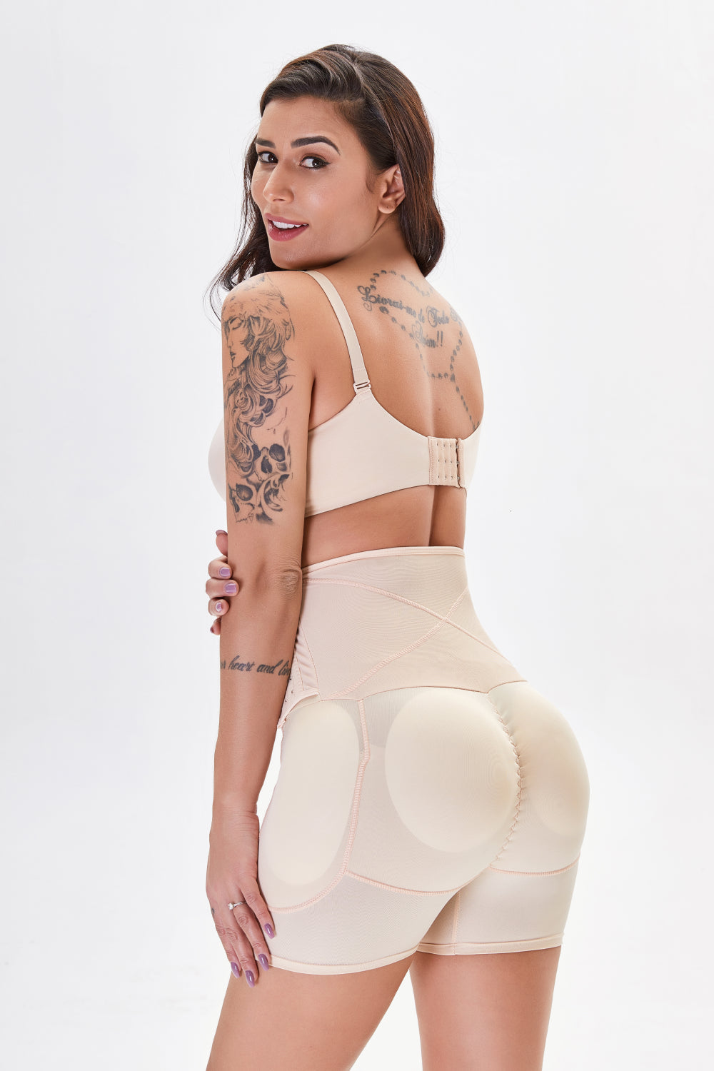 Full Size Hip Lifting Shaping Shorts - DromedarShop.com Online Boutique