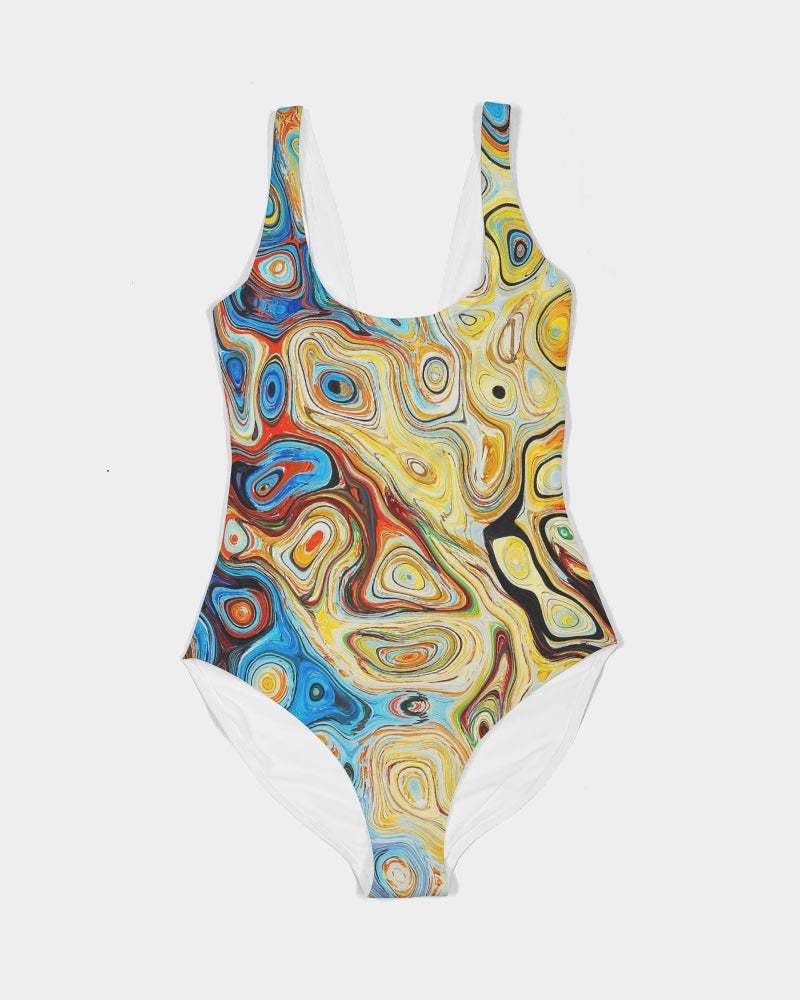 You Like Colors Women's One-Piece Swimsuit DromedarShop.com Online Boutique